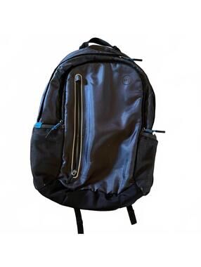 Dell Black Laptop Backpack with Multiple Compartments